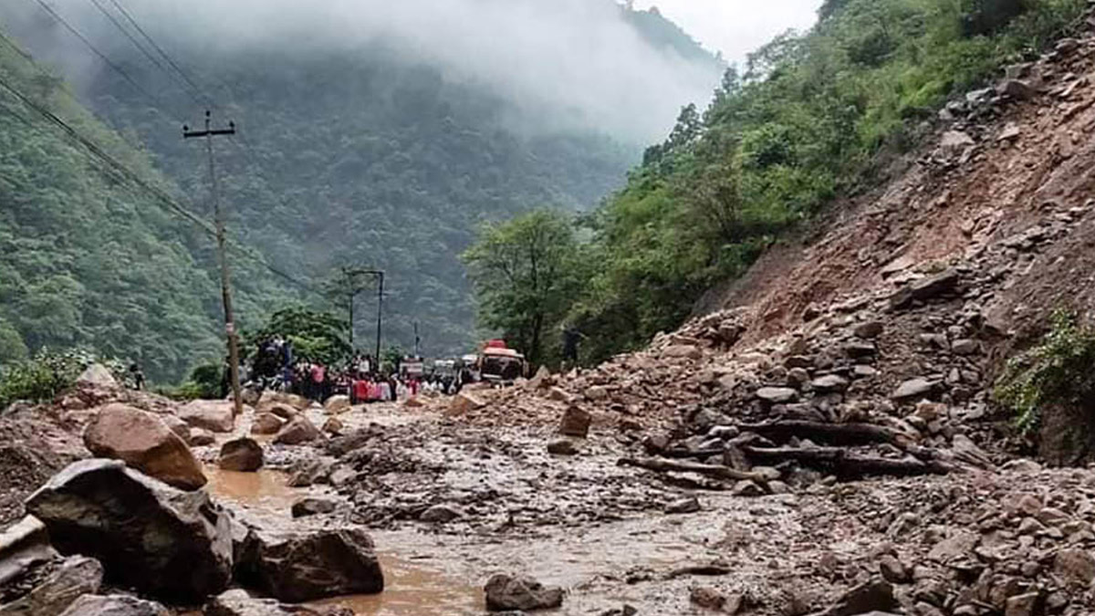 जुम्ला पहिरोमा ज्यान गुमाउनेको संख्या ७ पुग्यो